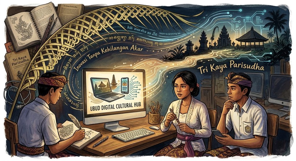 Di Bawah Naungan Janur dan Layar Digital